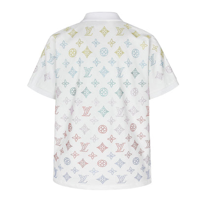 1V 2025new rhinestone polo