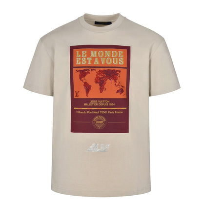 1V 2025new rhinestone t-shirt