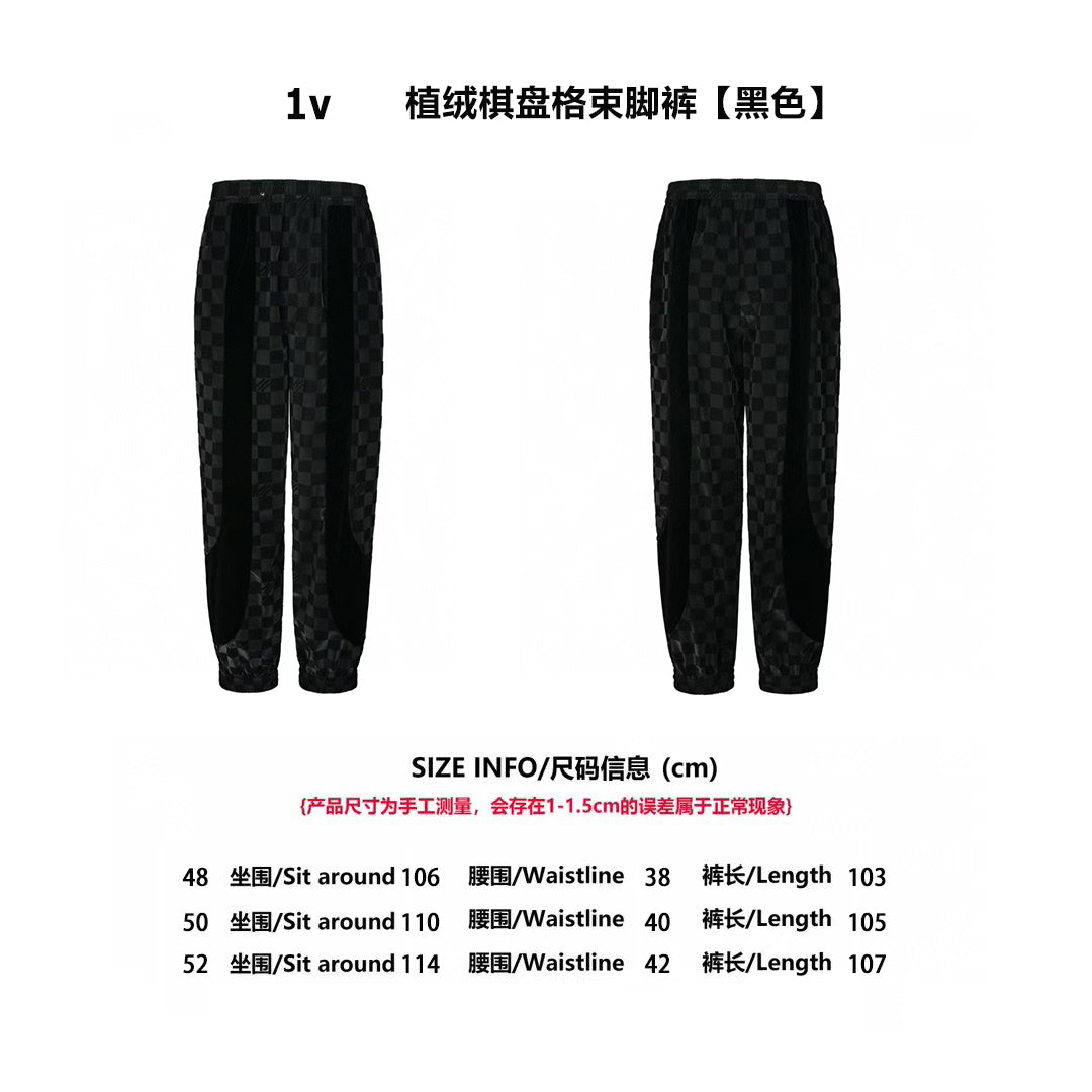 1V 2025ss jacquard pants