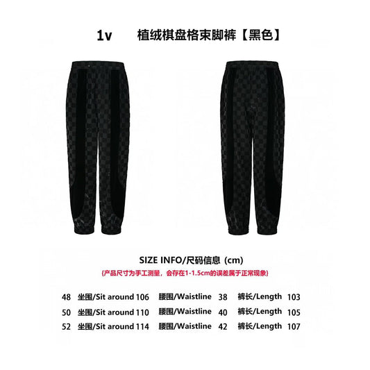 1V 2025ss jacquard pants