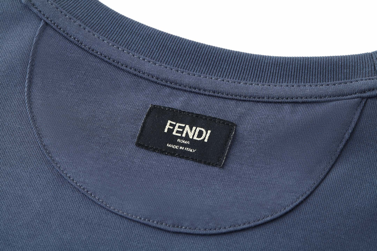 Fend 2025ss embroidered T-shirt