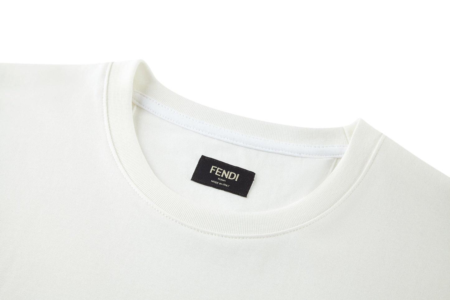 Fend 2025ss embroidered T-shirt