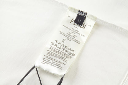 Fend 2025ss embroidered T-shirt