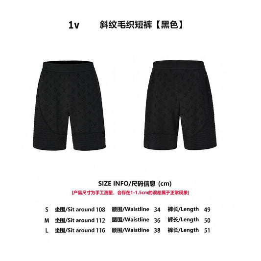 1V 2025ss jacquard short