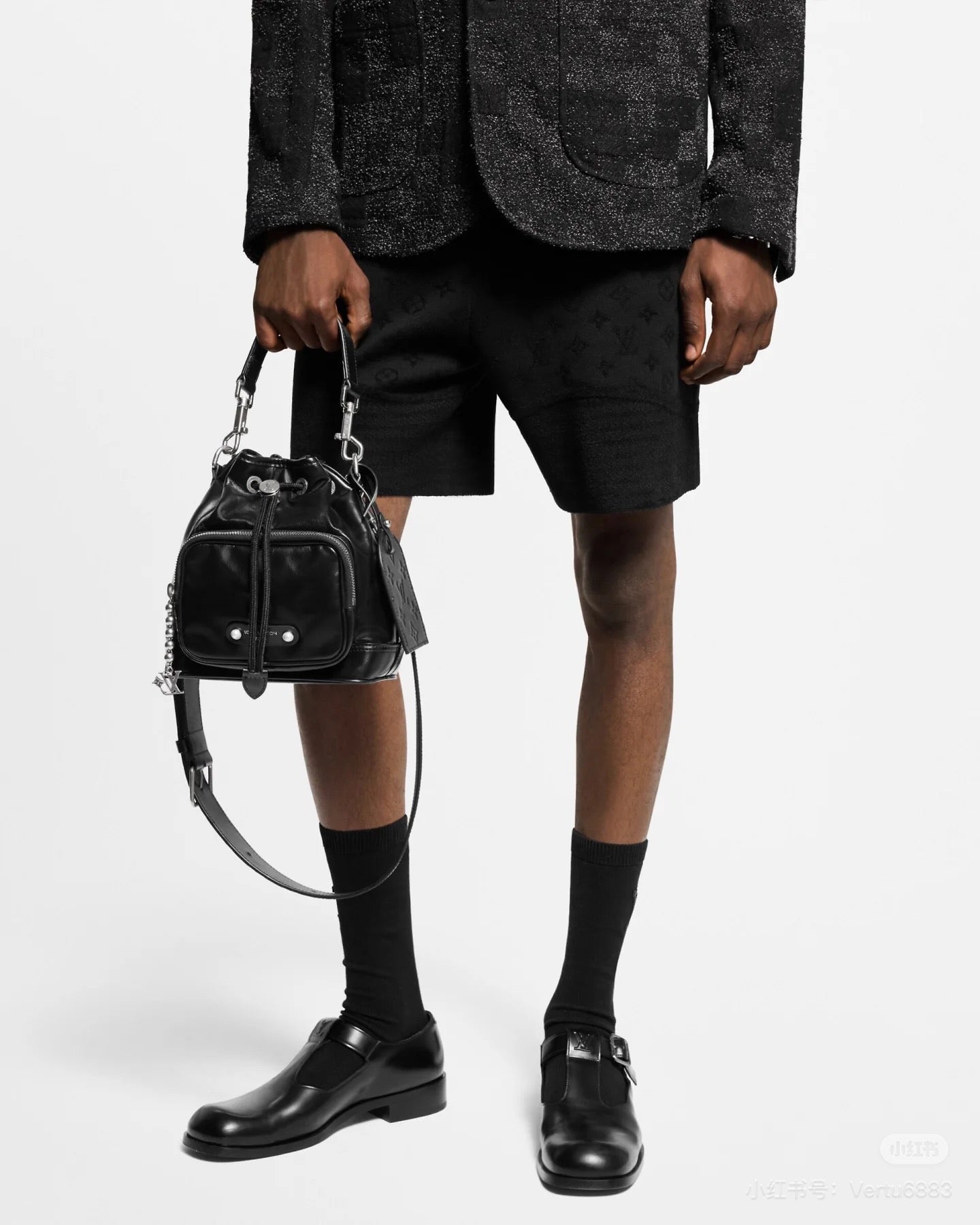 1V 2025ss jacquard short