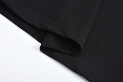 1V 2025ss embroidered T-shirt