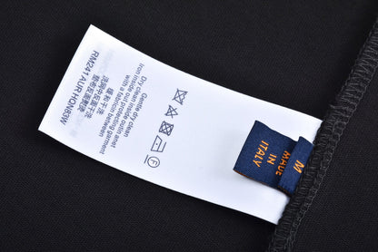 1V 2025ss embroidered T-shirt