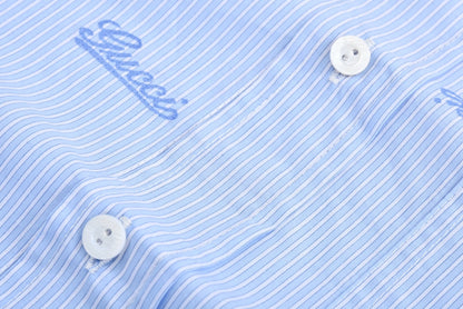 Guc 2025ss embroidered shirt