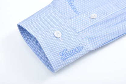 Guc 2025ss embroidered shirt