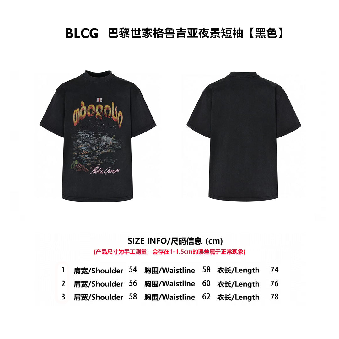 Balen 2025ss men womens t-shirt