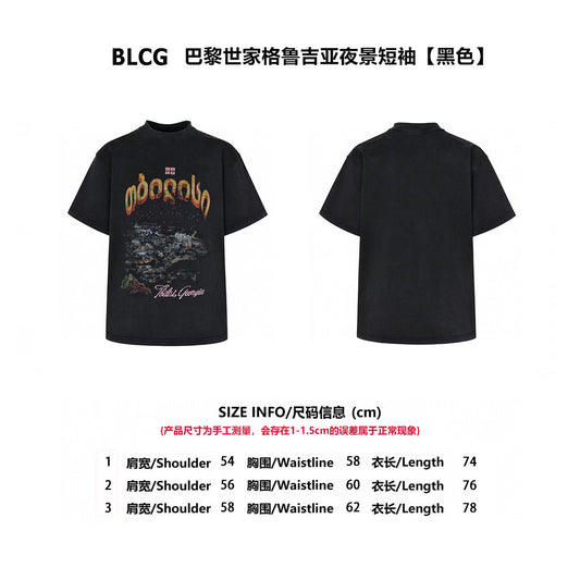 Balen 2025ss men womens t-shirt