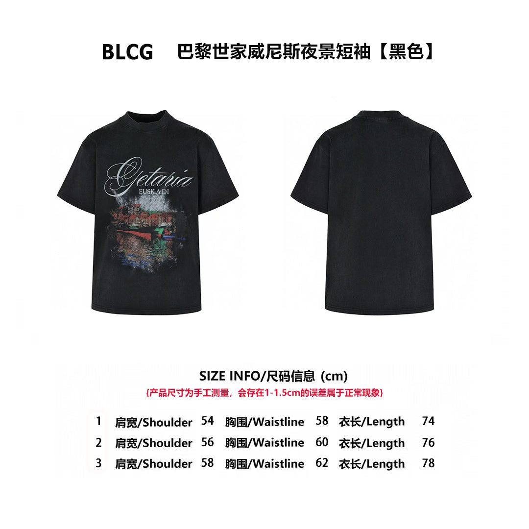Balen 2025ss men womens t-shirt