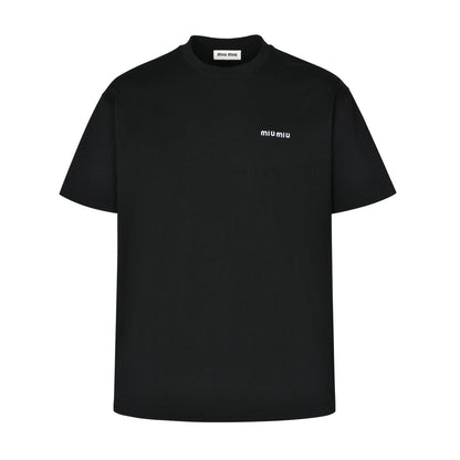 Miu men womens embroidered t-shirt