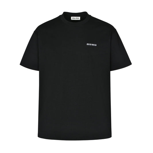 Miu men womens embroidered t-shirt
