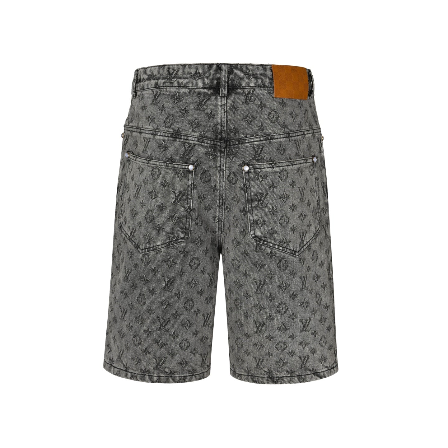 1V 2025SS jacquard denim short
