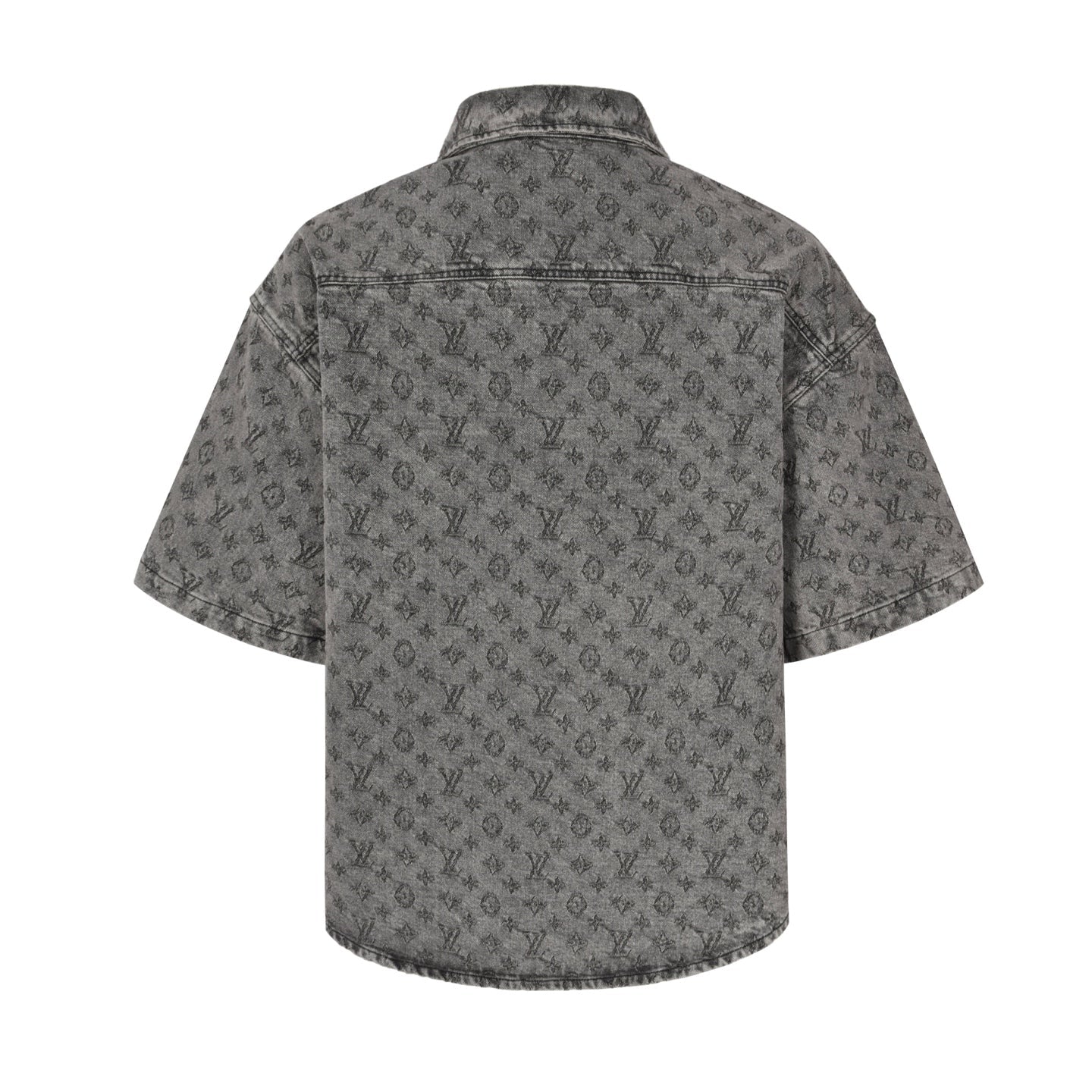 1V 2025ss jacquard denim shirt