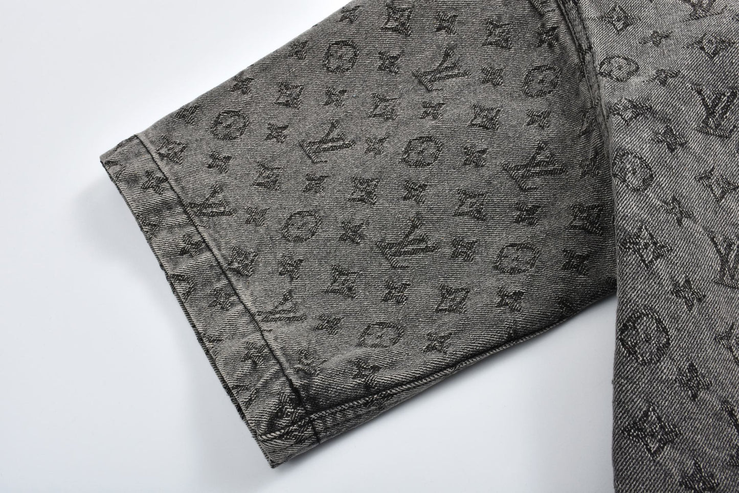 1V 2025ss jacquard denim shirt