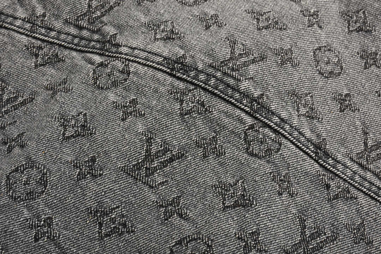 1V 2025ss jacquard denim shirt