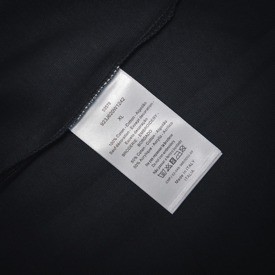 CD 25ss embroidered t-shirt