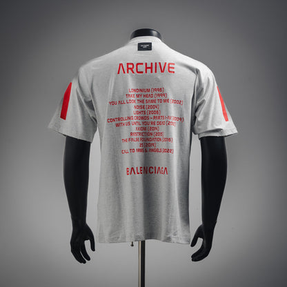 Balen crack printed t-shirt