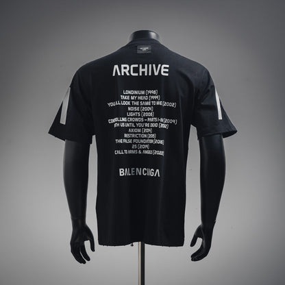Balen crack printed t-shirt