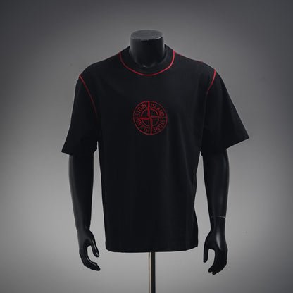 Stone i embroidered t-shirt