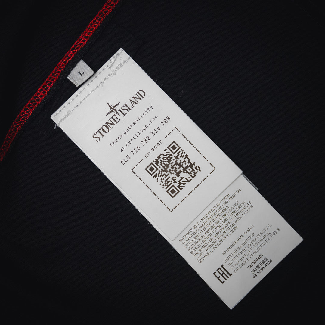 Stone i embroidered t-shirt