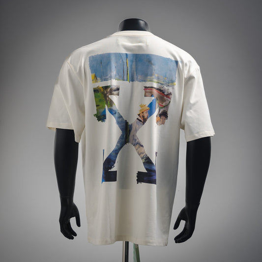 off wh virgil printed t-shirt