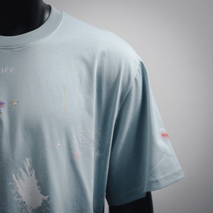 off whi virgil printed t-shirt