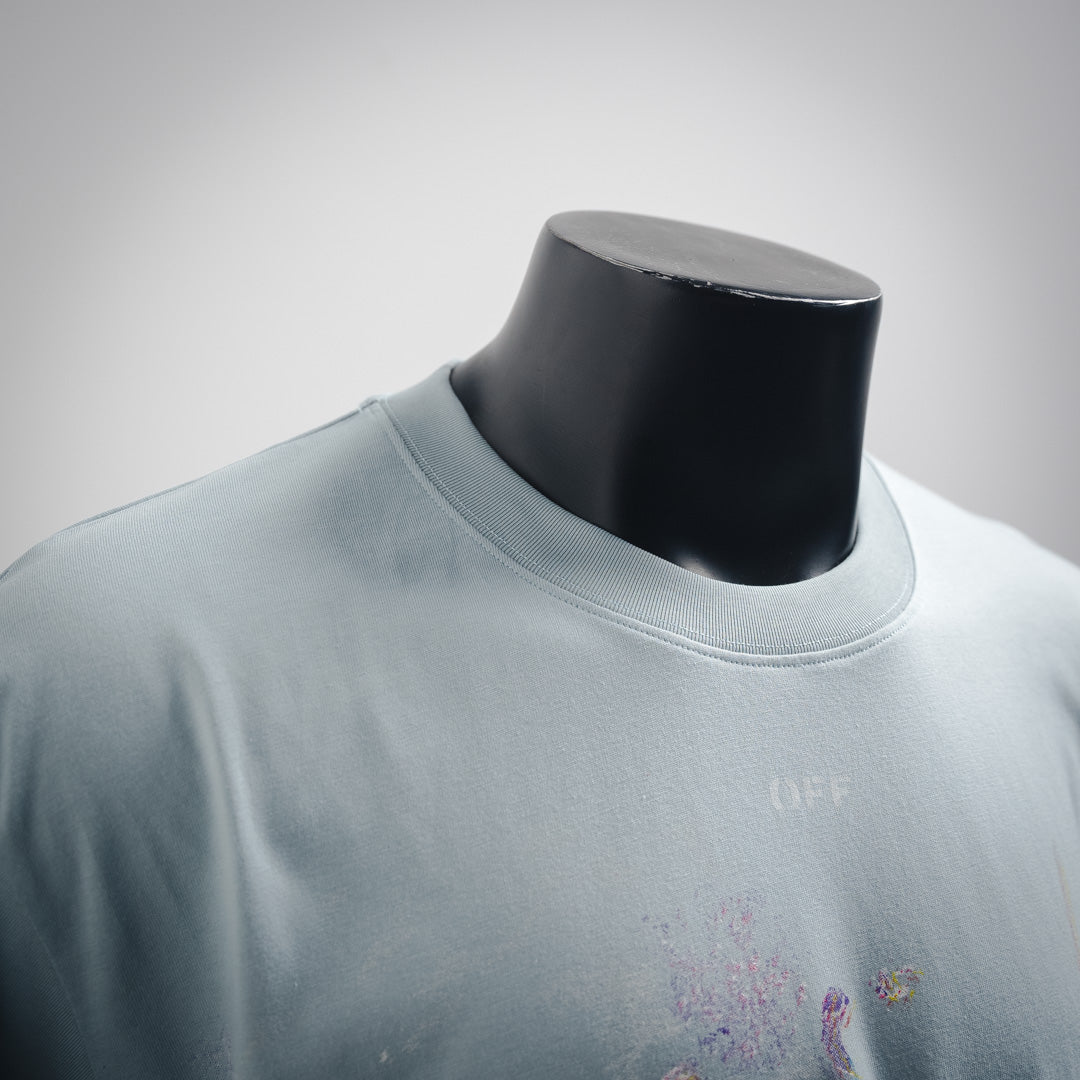 off whi virgil printed t-shirt