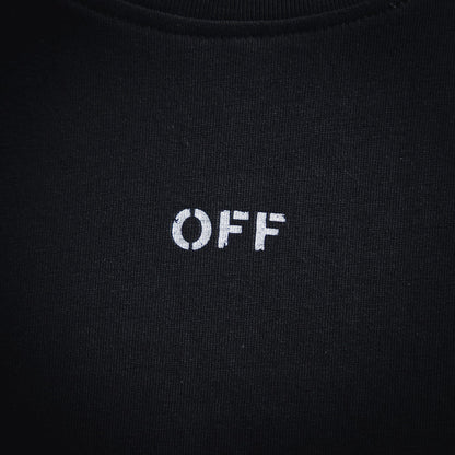 off whi 24ss printed t-shirt