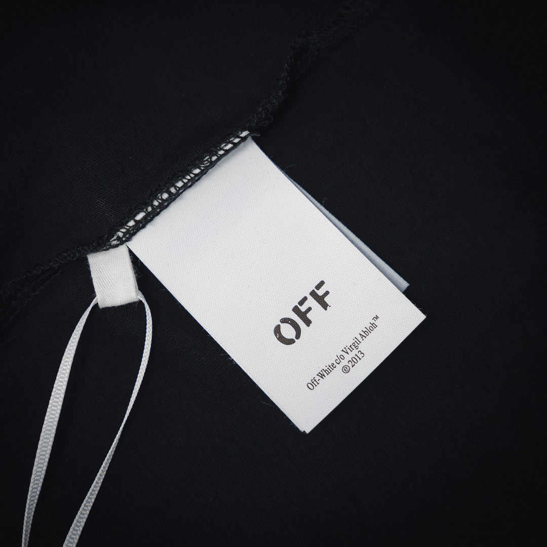 off whi 24ss printed t-shirt