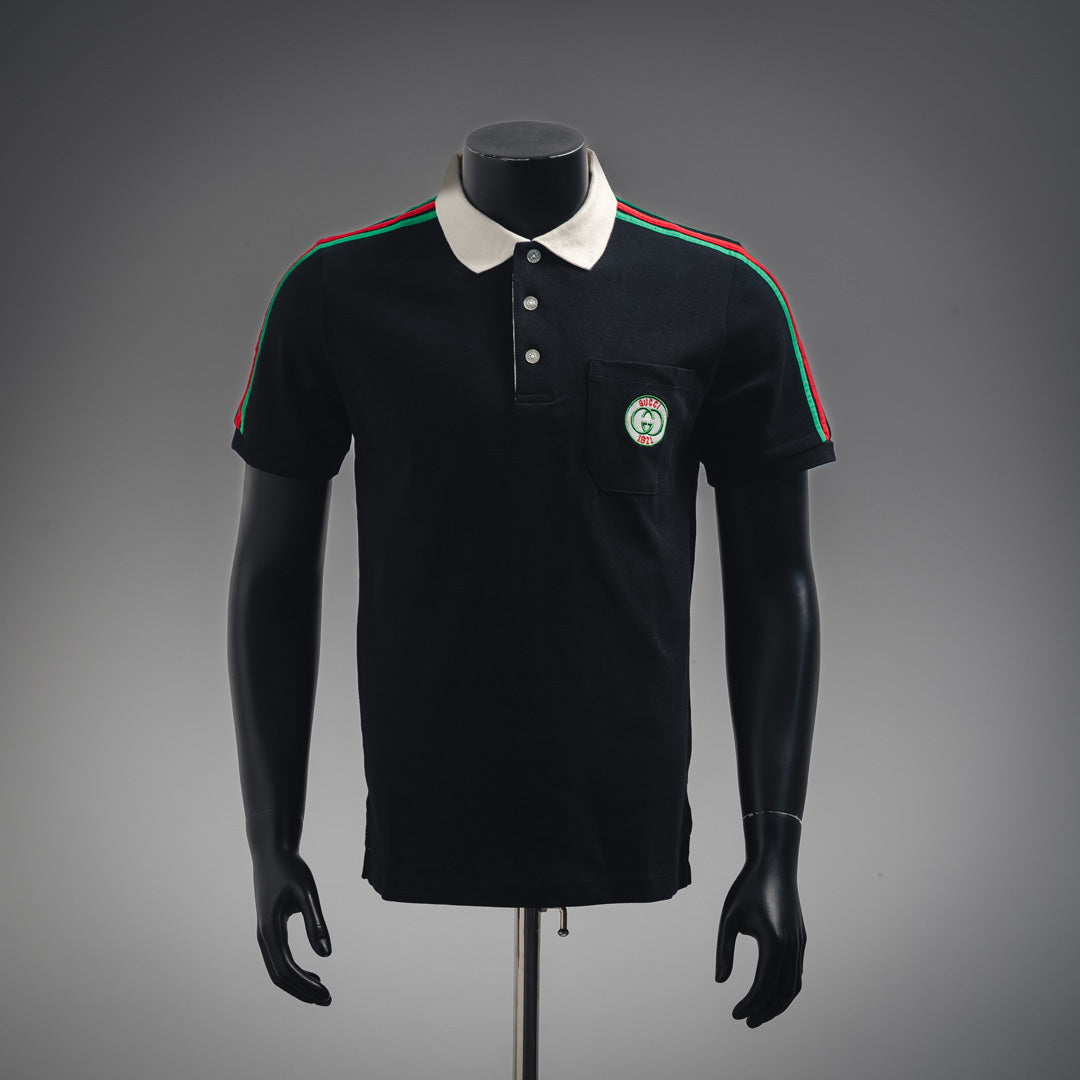 Guc 1921 webbing polo shirt