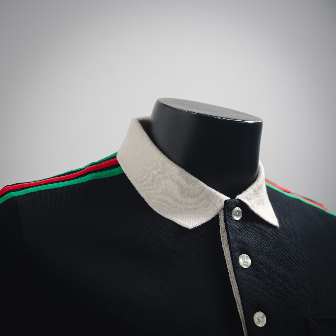 Guc 1921 webbing polo shirt