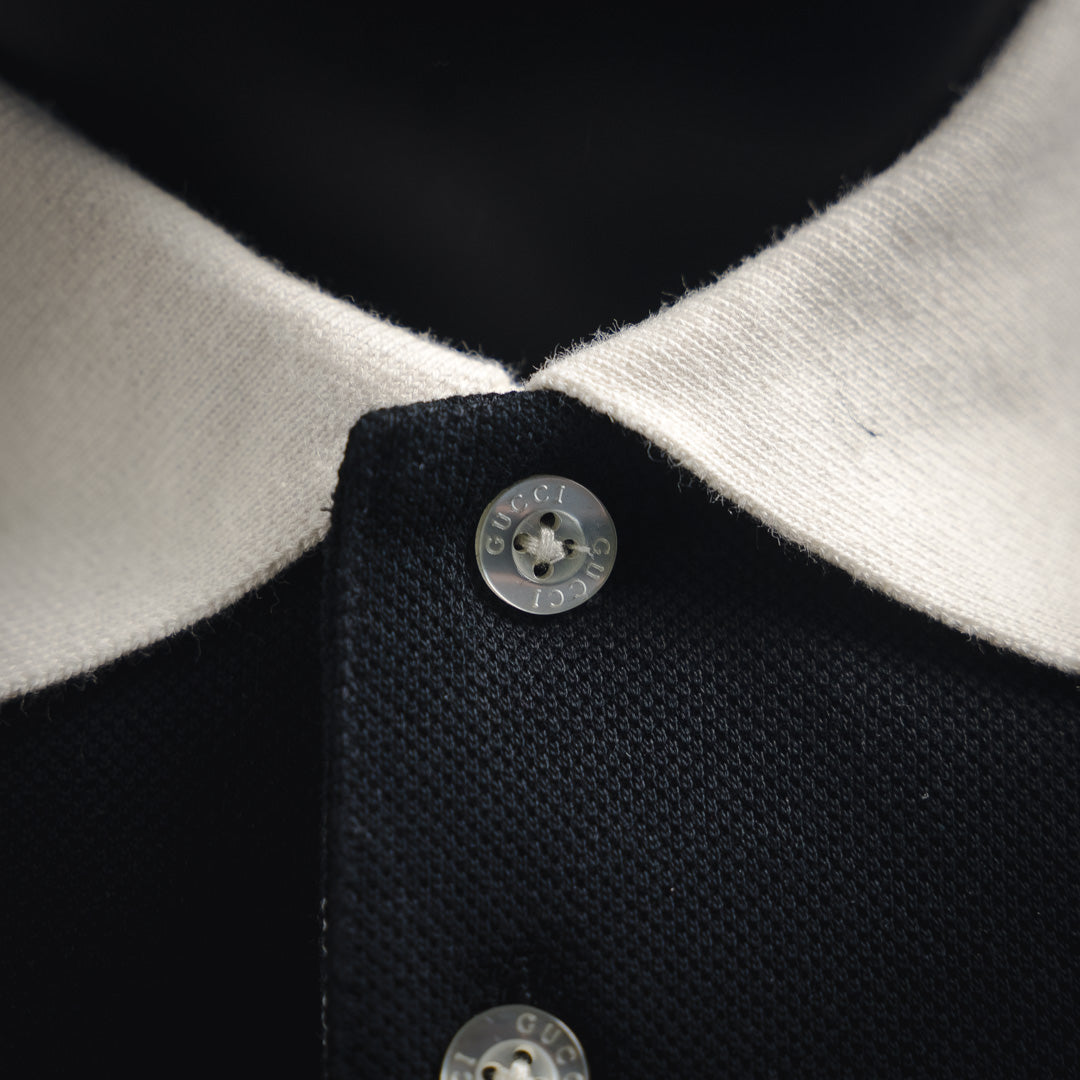 Guc 1921 webbing polo shirt