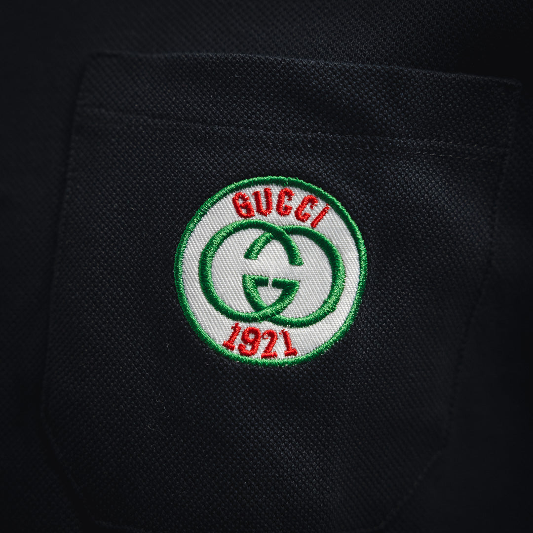 Guc 1921 webbing polo shirt
