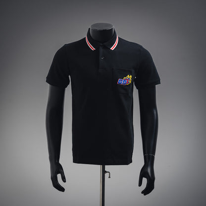 guc embroidered polo shirt