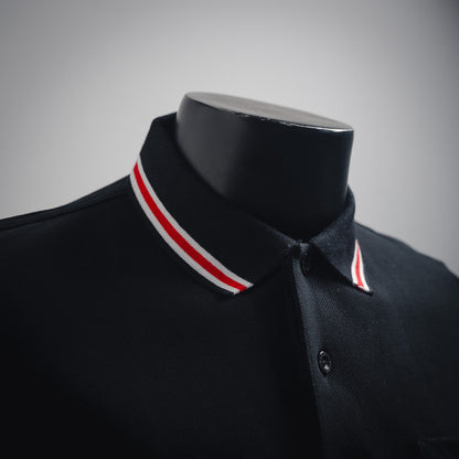 guc embroidered polo shirt