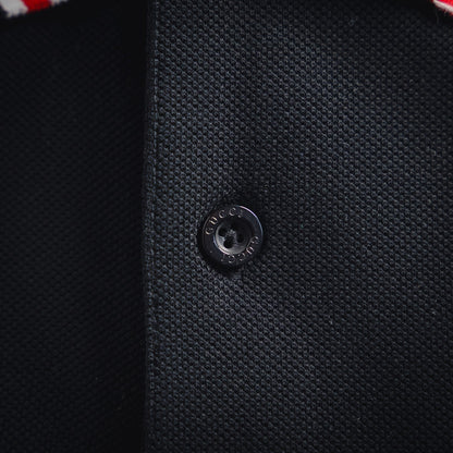 guc embroidered polo shirt