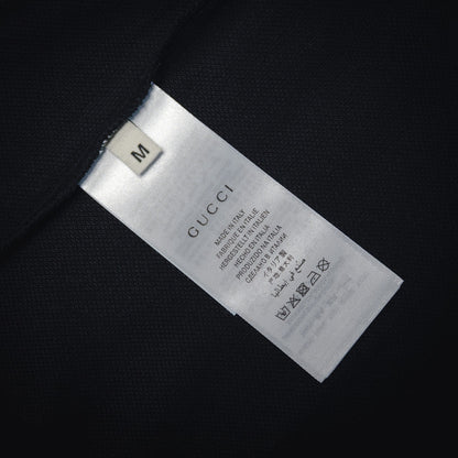 guc embroidered polo shirt