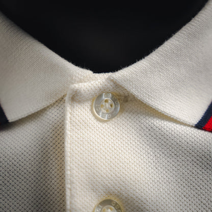 guc embroidered polo shirt