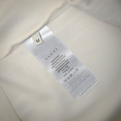 guc embroidered polo shirt