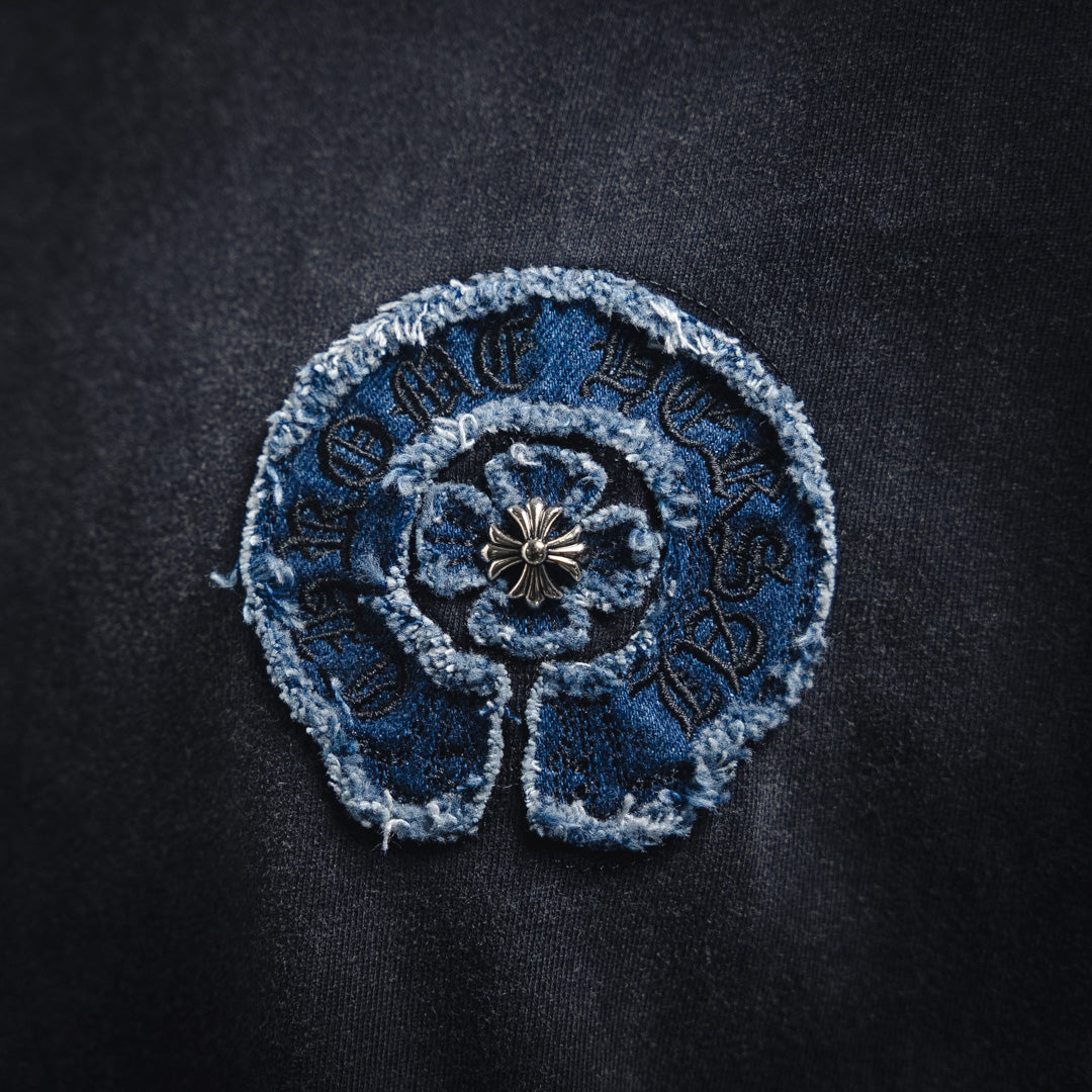 Chrome 24fw patches sweatshirt