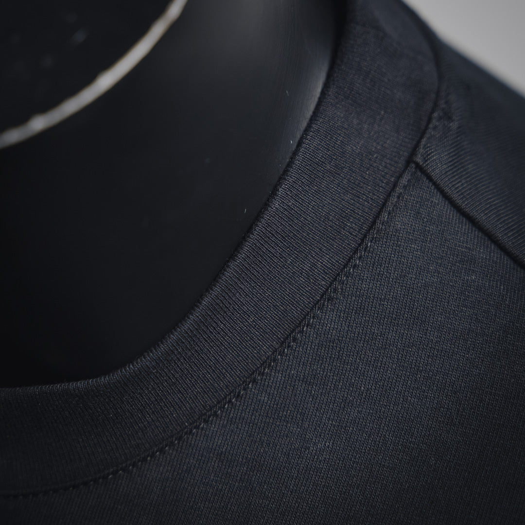 Given embroidered t-shirt