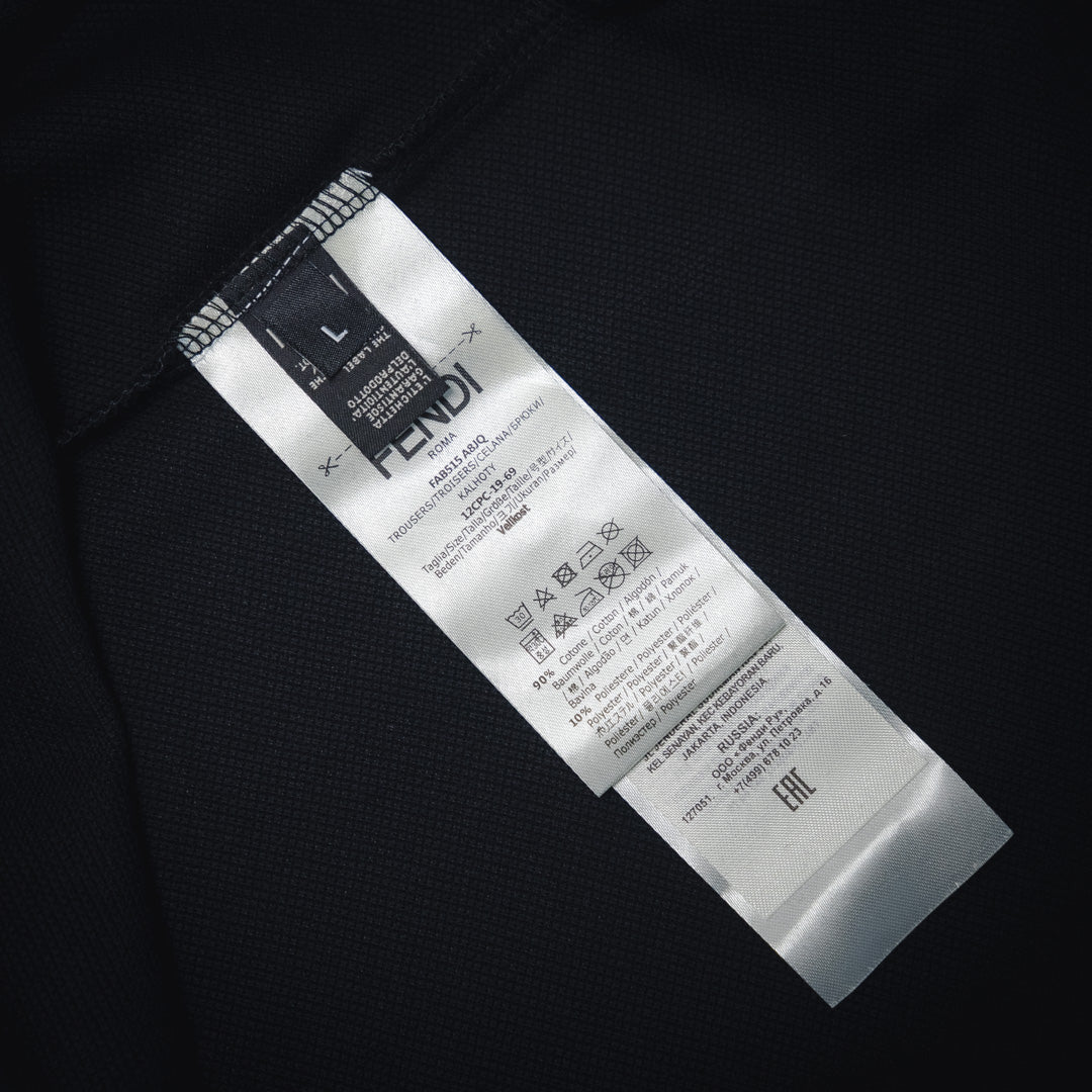 Fend 25ss embroidered polo