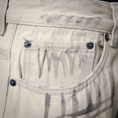 balen 2fw graffiti jeans