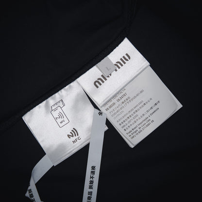 MIU 25ss embroidered t-shirt