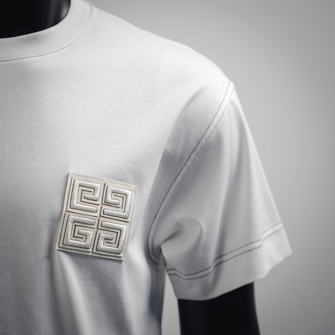 Given 25ss embroidered t-shirt
