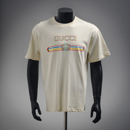 Gucc 25ss printed t-shirt