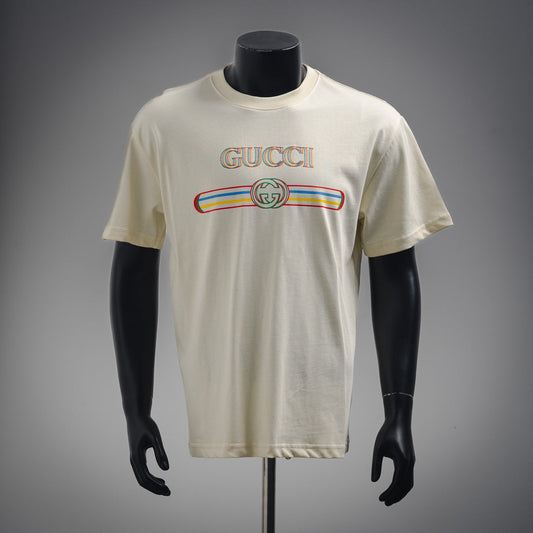 Gucc 25ss printed t-shirt